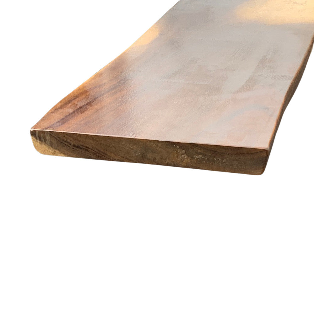 Indonesian Suar Wood Live-Edge Counter Top - Berbere Imports