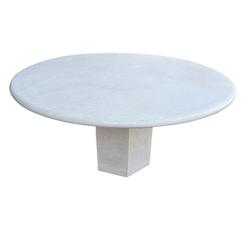 Faux Travertine Dining Table - Berbere Imports