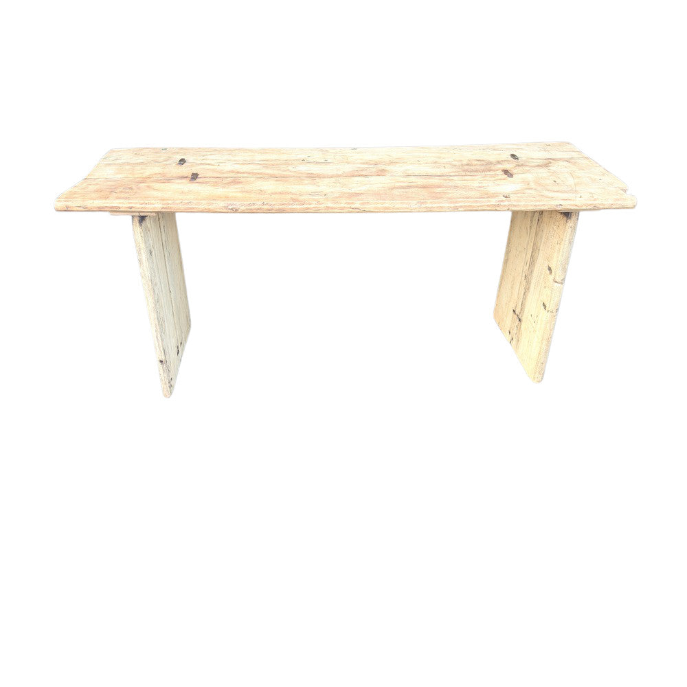 Vintage Indian Wooden Door Dining Table - Berbere Imports