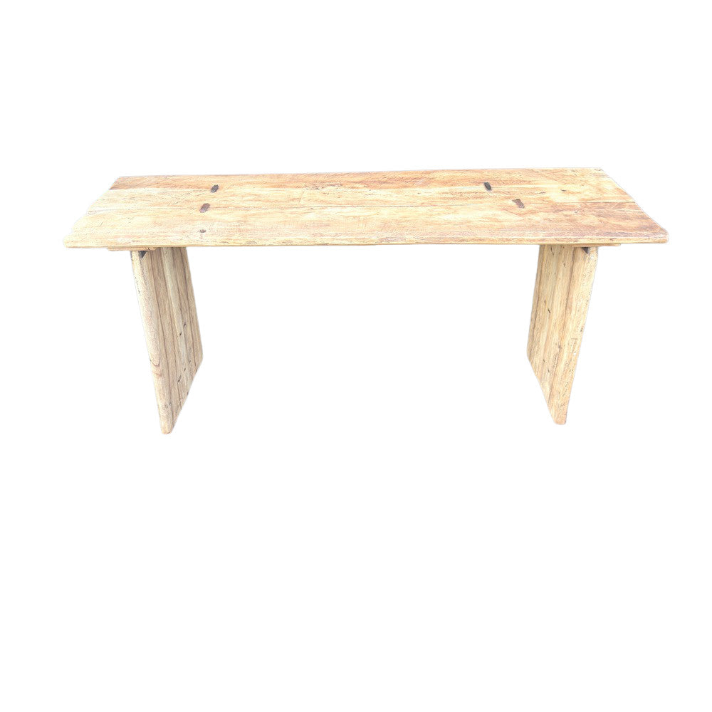 Vintage Indian Wooden Door Dining Table - Berbere Imports