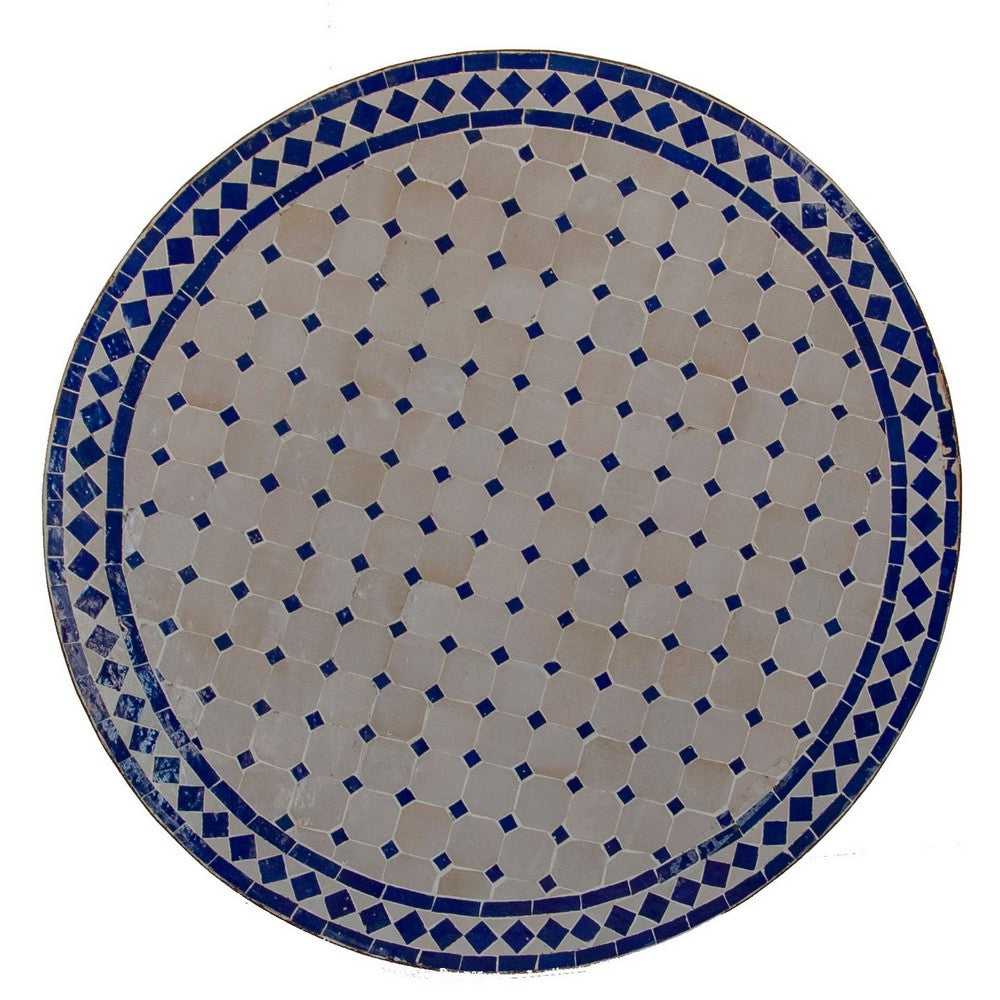 Moroccan Ceramic Tile Top - Berbere Imports