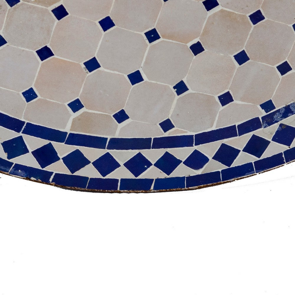 Moroccan Ceramic Tile Top - Berbere Imports