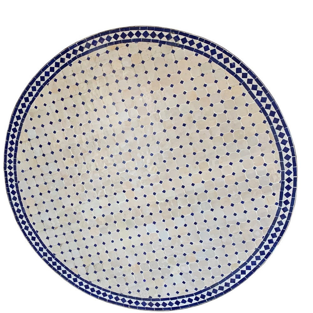 Moroccan Ceramic Tile Top - Berbere Imports