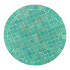 Moroccan Ceramic Tile Top - Round - Berbere Imports