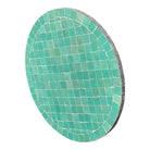 Moroccan Ceramic Tile Top - Round - Berbere Imports