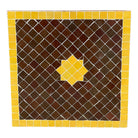 Moroccan Ceramic Tile Top - Square - Berbere Imports