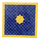 Moroccan Ceramic Tile Top - Square - Berbere Imports