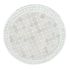 Round Moroccan Ceramic Tile Top - Berbere Imports