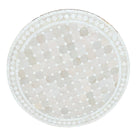 Round Moroccan Ceramic Tile Top - Berbere Imports