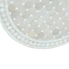 Round Moroccan Ceramic Tile Top - Berbere Imports