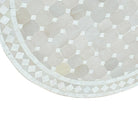 Round Moroccan Ceramic Tile Top - Berbere Imports