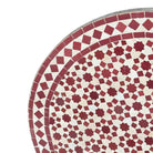 Round Moroccan Ceramic Tile Top - Berbere Imports