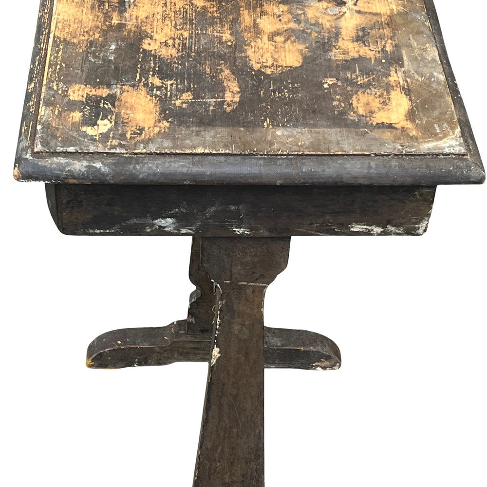 Vintage Wooden Entry Table - Berbere Imports