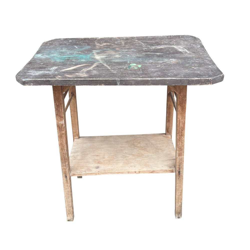 Vintage Wooden Entry Table - Berbere Imports