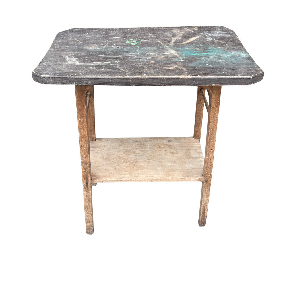 Vintage Wooden Entry Table - Berbere Imports