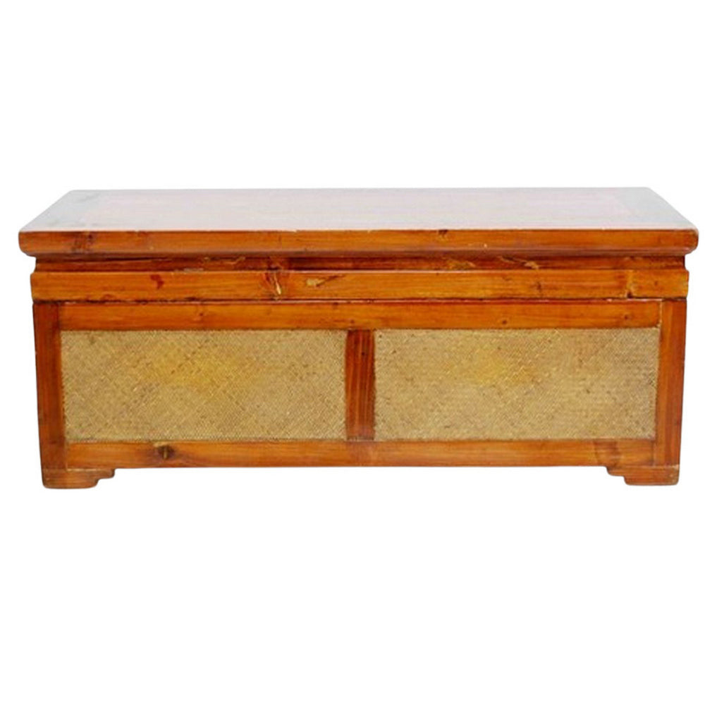 Bamboo Weave Coffee Table - Berbere Imports