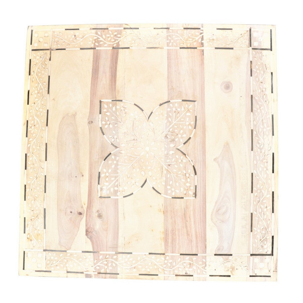 Bone Inlay Coffee Table - Berbere Imports