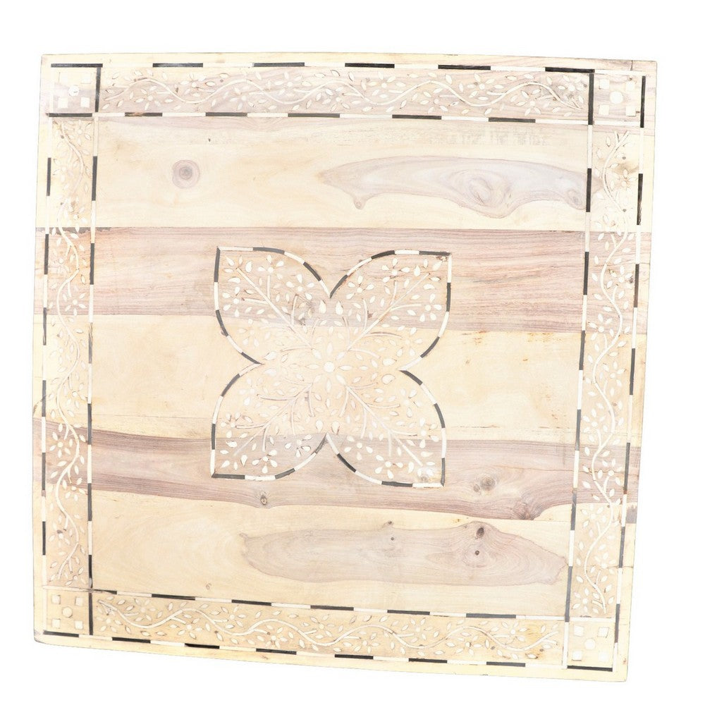 Bone Inlay Coffee Table - Berbere Imports