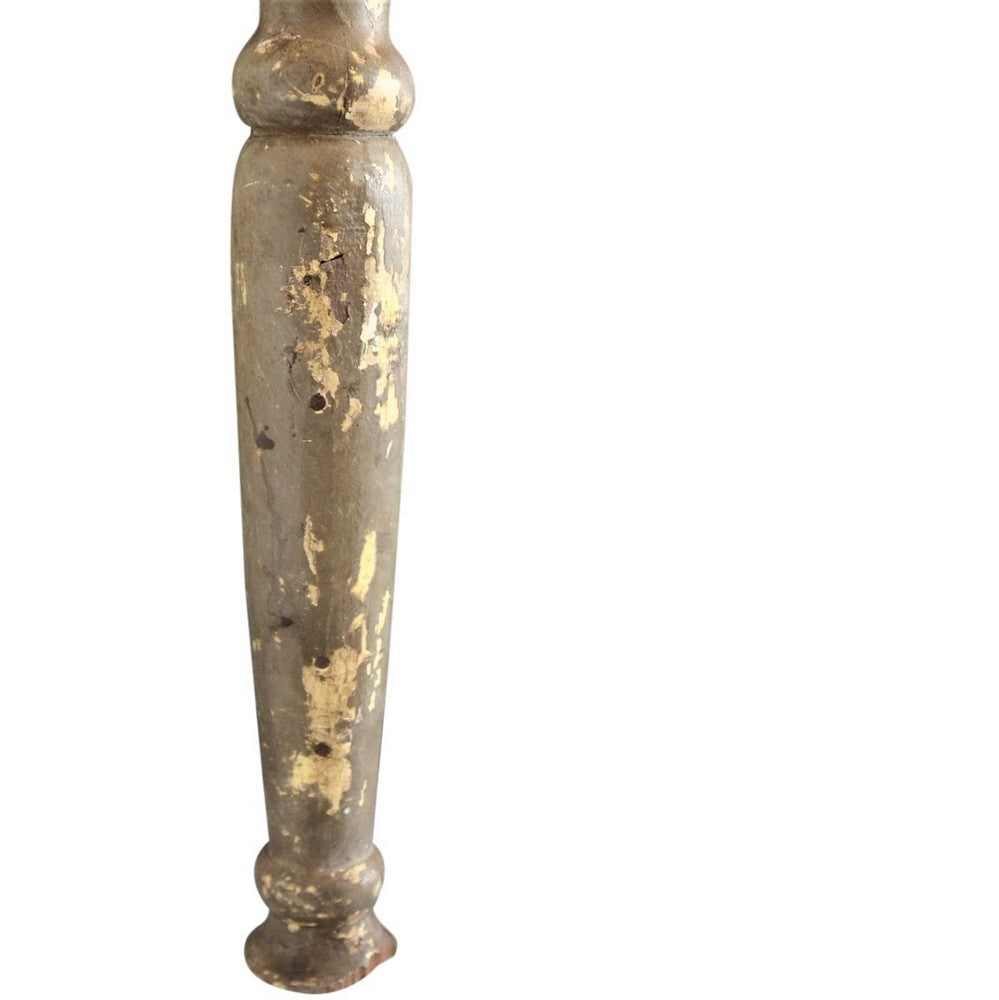 Vintage Indian Metal Drum Coffee Table - Berbere Imports