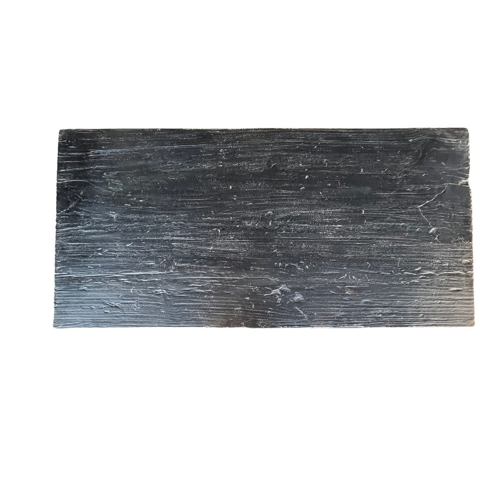 Distressed Black Wooden Coffee Table - Berbere Imports