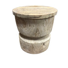 Round Wooden Side Table - Berbere Imports