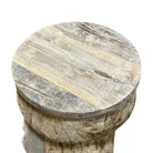 Round Wooden Side Table - Berbere Imports