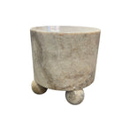 Onyx Side Table With Ball Feet - Berbere Imports