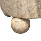 Onyx Side Table With Ball Feet - Berbere Imports