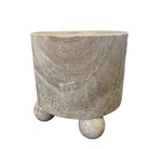 Onyx Side Table With Ball Feet - Berbere Imports