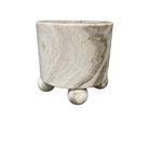 Onyx Side Table With Ball Feet - Berbere Imports