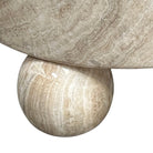 Onyx Side Table With Ball Feet - Berbere Imports