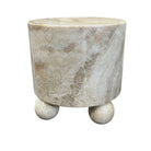 Onyx Side Table With Ball Feet - Berbere Imports