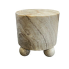 Onyx Side Table With Ball Feet - Berbere Imports