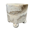 Onyx Side Table With Ball Feet - Berbere Imports