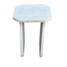 Travertine Side Table - Berbere Imports