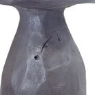 Indonesian Charred Wood Side Table - Berbere Imports