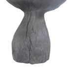Indonesian Charred Wood Side Table - Berbere Imports