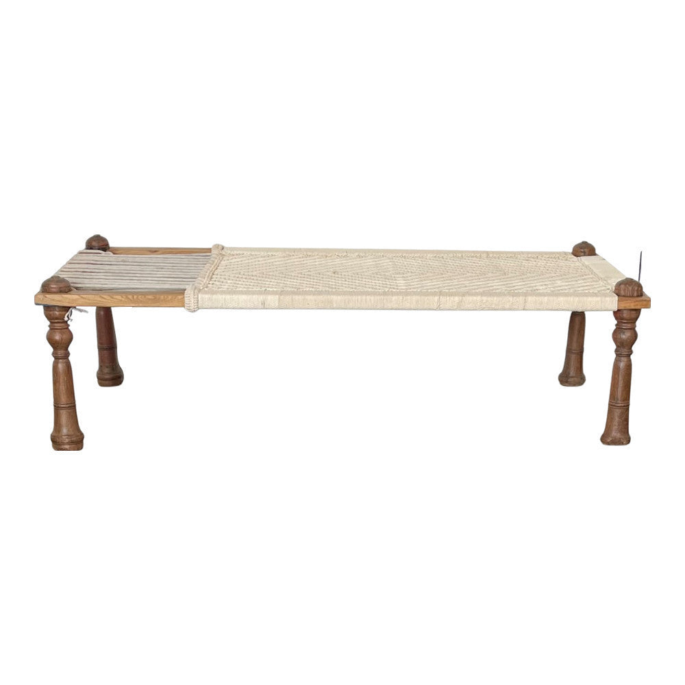 Indian Wooden Charpai Daybed - Berbere Imports