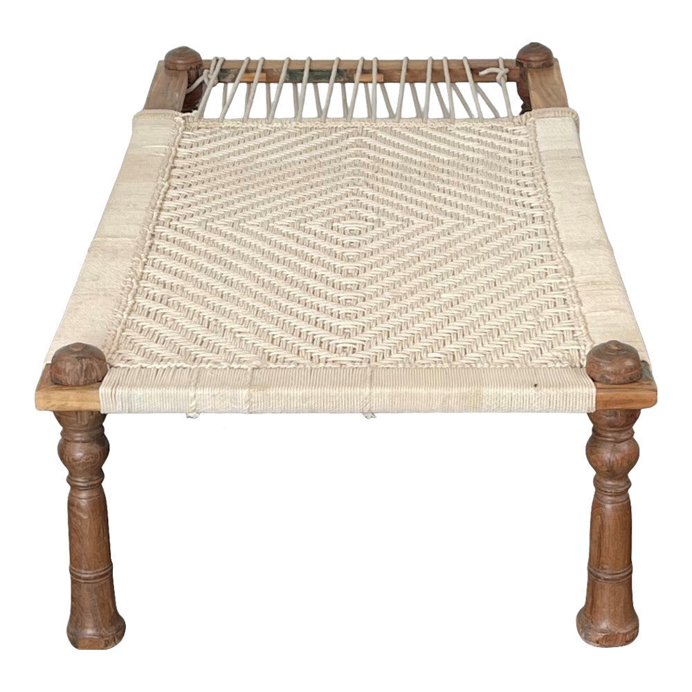 Indian Wooden Charpai Daybed - Berbere Imports