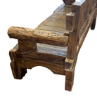 Indonesian Carved Teak Daybed - Berbere Imports