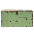 Antique Metal Storage Trunk - Berbere Imports