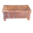 Vintage Indian Pitara Box Coffee Table - Berbere Imports