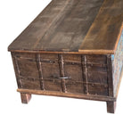 Vintage Indian Pitara Box Coffee Table - Berbere Imports