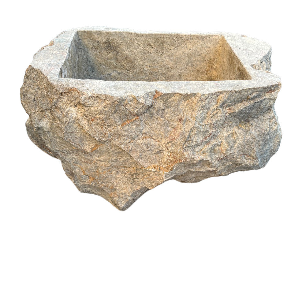 Vintage Stone Sink - Berbere Imports