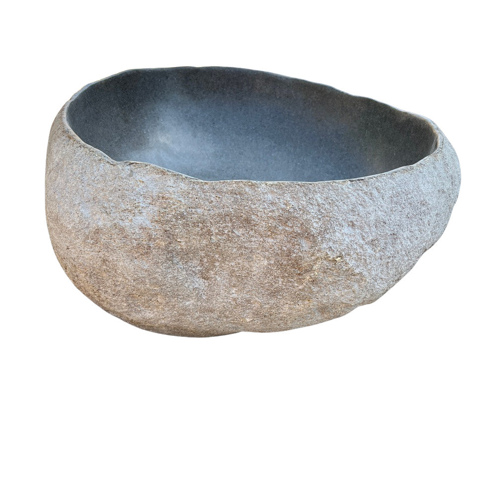 Indonesian River Stone Sink - Berbere Imports