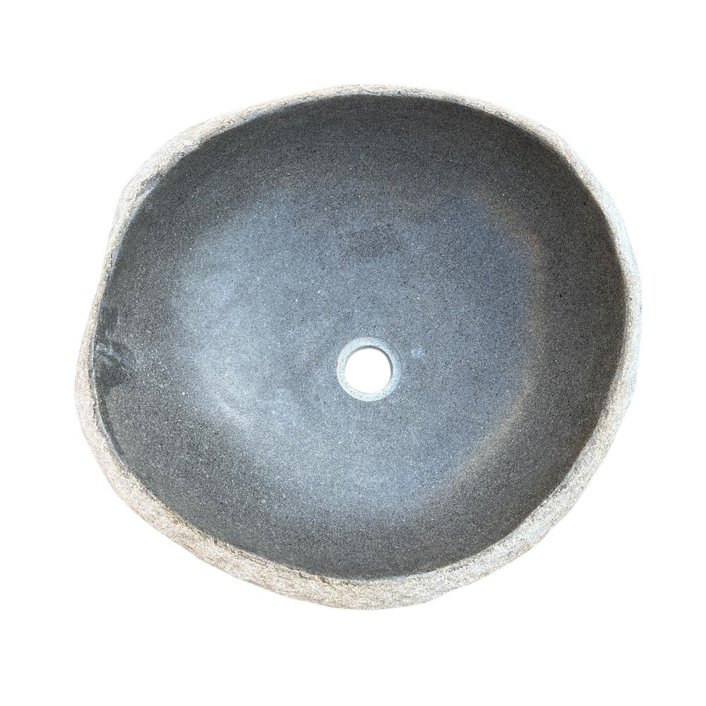 Indonesian River Stone Sink - Berbere Imports