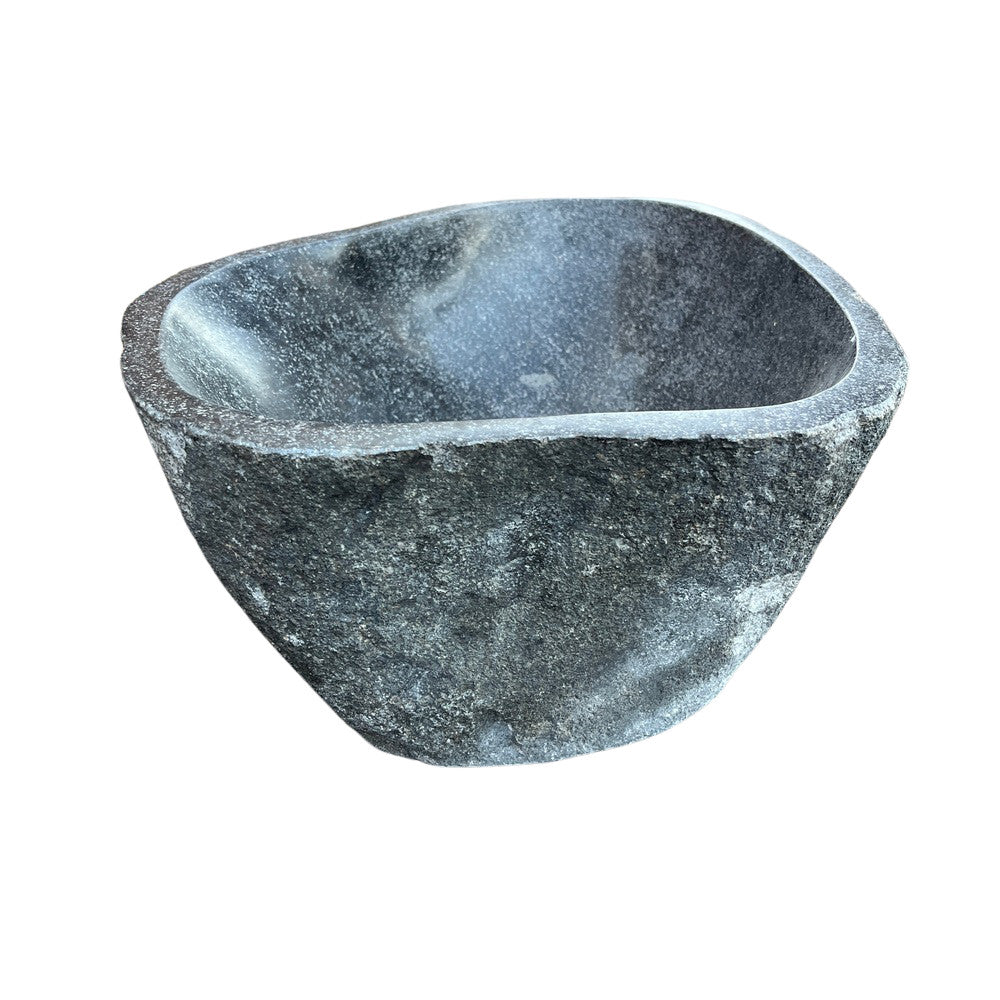 Indonesian River Stone Sink - Berbere Imports