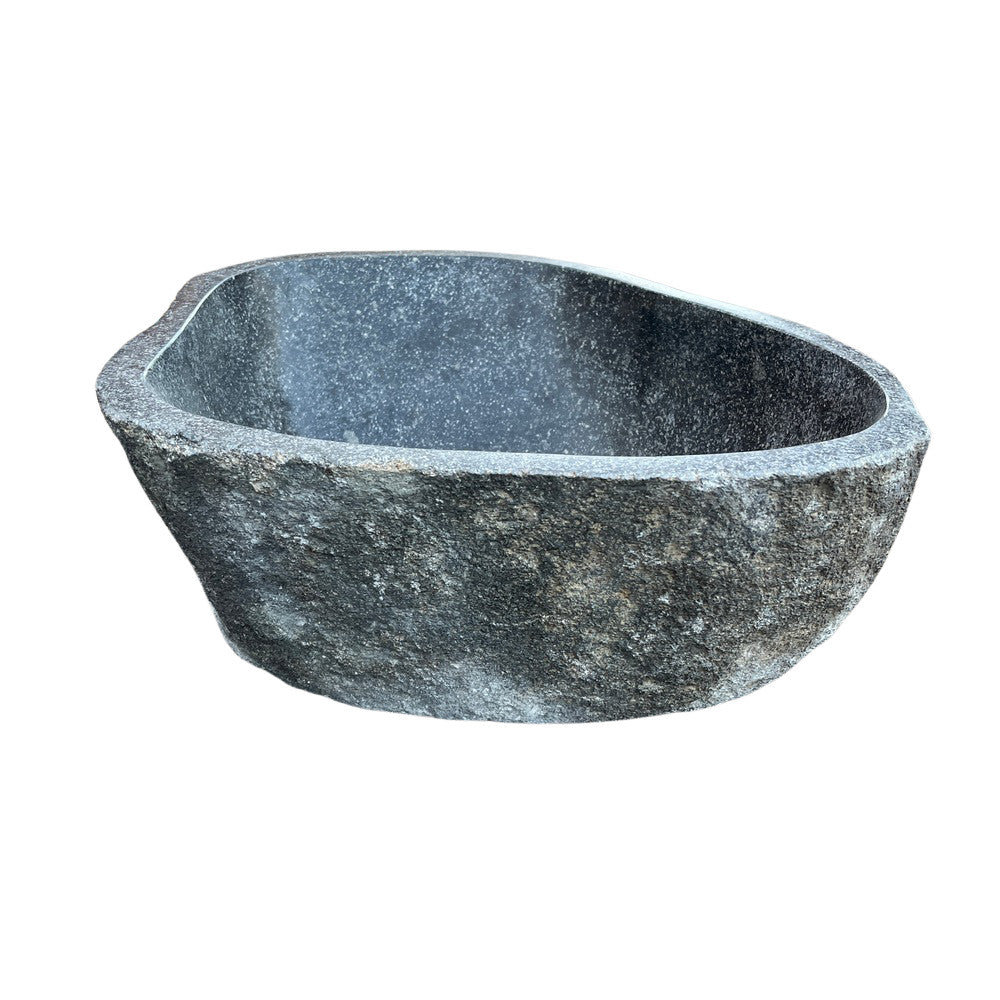 Indonesian River Stone Sink - Berbere Imports