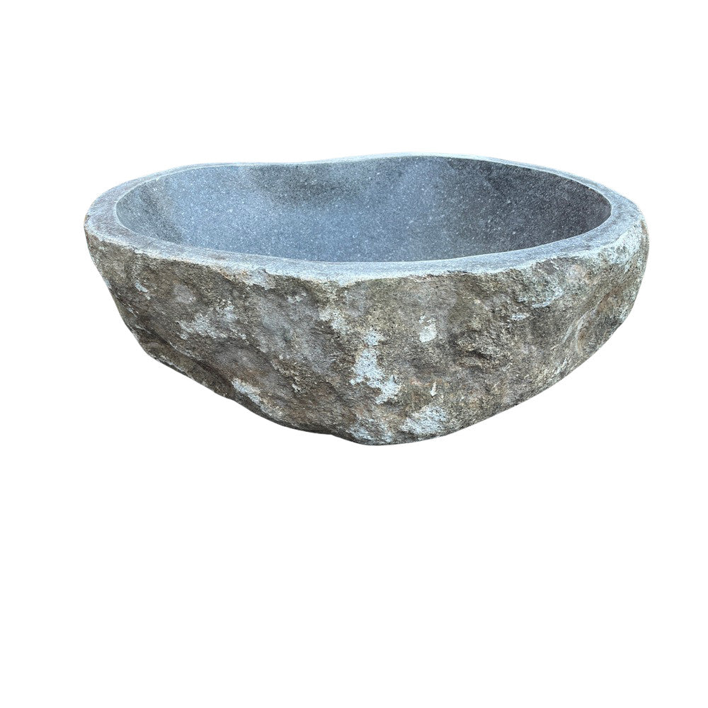 Indonesian River Stone Sink - Berbere Imports