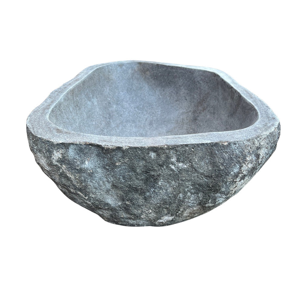 Indonesian River Stone Sink - Berbere Imports